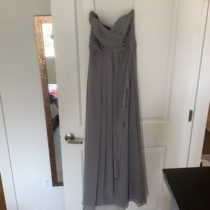 bridesmaid dress, size 2, worn once, unaltered